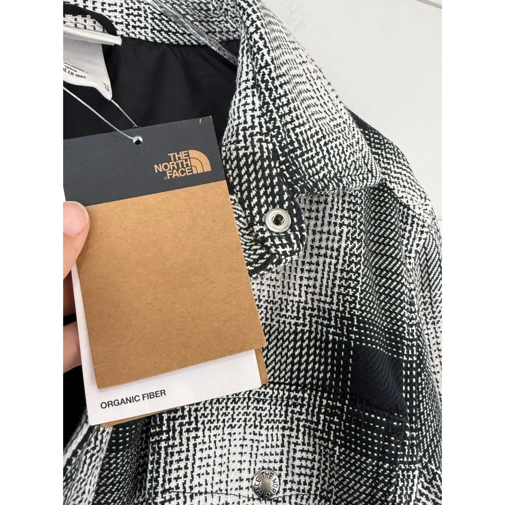 NEW The North Face Valley‎ Twill Utility SHIRT JACKET Men XS SNAP TWEED OUTDOOR